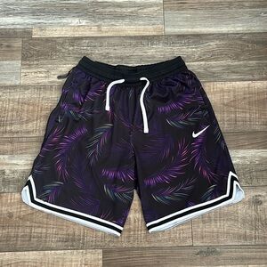 Nike Men's Athletic Shorts - Black and Purple
